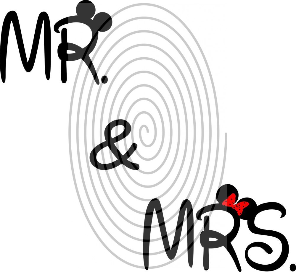 Mr & Mrs (2 színű) - falmatrica Mr & Mrs (2 színű) - falmatrica
