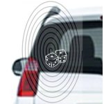 Dobókocka pár - autómatrica, autódekor