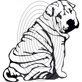 Shar pei 2. - autómatrica, autódekor