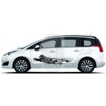 Oroszlán lángnyelvvel - autómatrica, autódekor