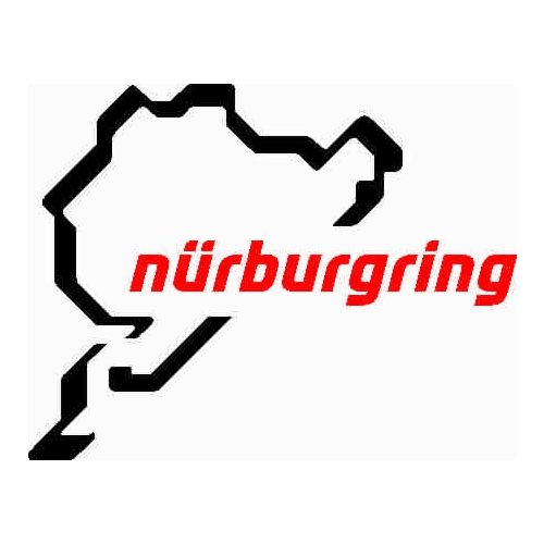 Nürburgring - autómatrica, autódekor - 2 színnel
