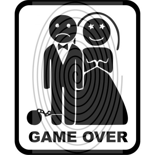 Game Over - autómatrica, autódekor