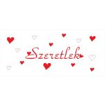 Valentin napi bögre akár egyedi fényképpel is