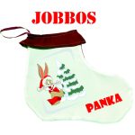 Mikulás csizma (egyedi fényképpel, felirattal)